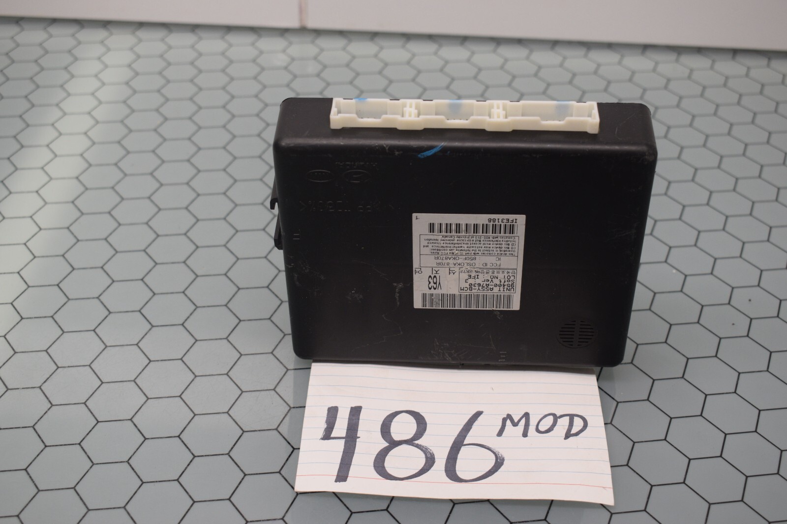 14 15 16 Kia Forte 95400-A7630 Body Control Module Computer #486-MOD