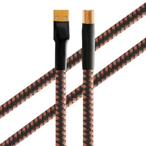 Hifi Audio USB Kabel Dekodierung 4N OFC Kupfer Typ A bis Typ B vergoldeter Stecker - Bild 6 von 23