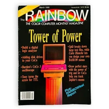 Tandy - The Rainbow : The Color Computer Magazine March 1990 Vol. IX No. 8