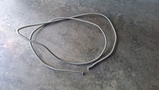 Stainless Steel Flexible Bellows Vacuum Pipe Hose, 200"L 16' 8" Flange 1 1/4" OD