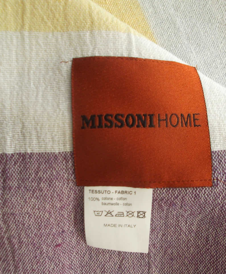 MISSONI HOME TOALLA DE PLAYA CHAL PAREO ALGODÓN FLECOS BODY WRAP 51x 75 pulgadas NIGG 156 Foto 4 de 4