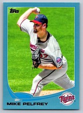 2013 Topps Walmart Blue  Mike Pelfrey US204