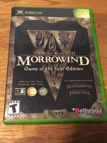 New ListingThe Elder Scrolls III: Morrowind (Game of the Year Edition) Xbox