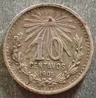1905 Mexico 10 Centavos Silver — photo from another recent sale