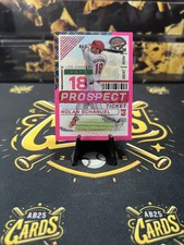 2024 Panini Prospect Edition - Nolan Schanuel #129 Pink Velocity Prizm /79 (RC)