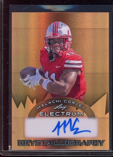 2024 Leaf Electrum Crystallography Bronze Malachi Corley Rc Auto (4/29)