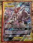 Mewtwo & Mew GX SM191 Holo Black Star Promo Tag Team