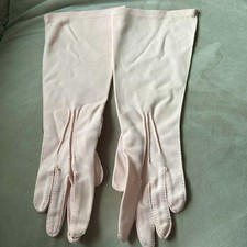 Ladies Vintage Light Pink Gloves