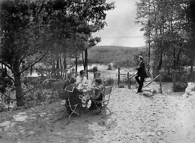 Germany Wandlitz country hostel at Wandlitzsee 1915 Historic Old Photo 4
