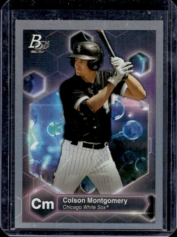 2022 Bowman Platinum Colson Montgomery Precious Elements #PE-4 White Sox