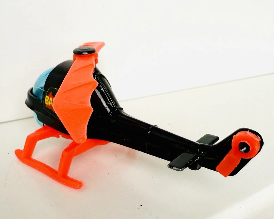 70s Corgi Juniors Batcopter 1976 Batman Die Cast Helicopter Made in Gt. Britain - Image 4 of 4