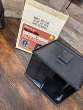 Vintage 8-Track or Cassette Storage Carousel Holds 24 Cartridges