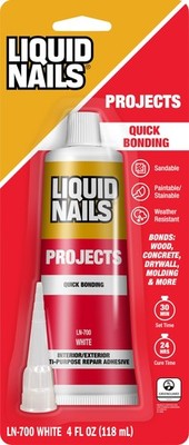Liquid Nails LN700 4Ounce Small Projects and Repairs Adhesive