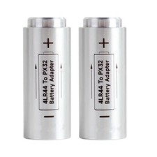 Harteloxierter Aluminium Batterieadapter 4LR4...