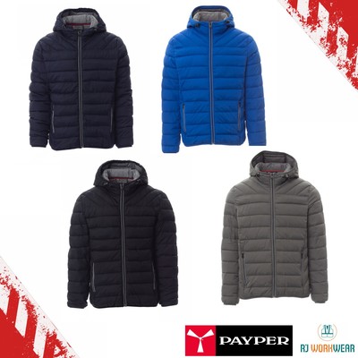 PAYPER Herren-Jacke FREETIME Daunenlook mit Wattierung Reflektierende Elemenente
