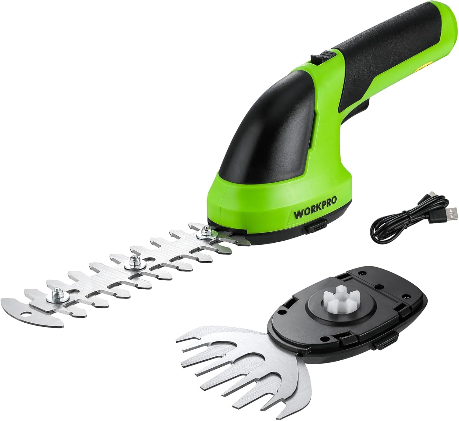 Forbici per Siepi ed Erba 2 in 1 Batteria 7,2V - Leggere e Potenti