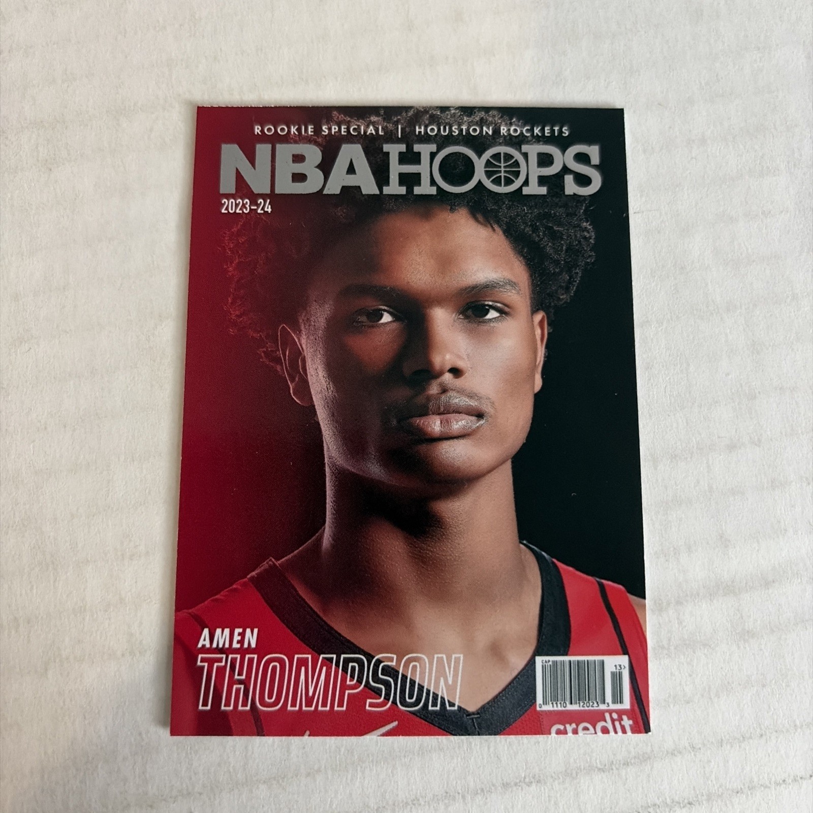 2023-24 Panini NBA Hoops Amen Thompson #1 Rookie Special