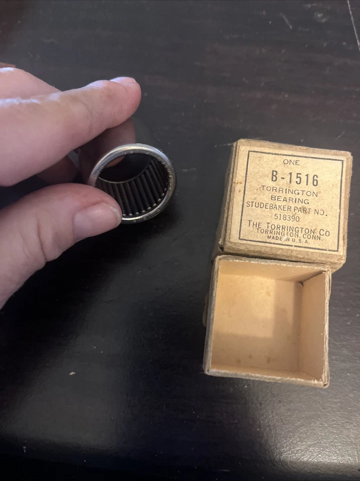 NOS Torrington B-1516 Bearing Studebaker Part 518390 USA Made NIB VTG - Image 4 of 4