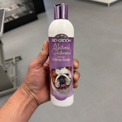 Bio-Groom Natural Oatmeal Soothing Creme Rinse 12oz For Anti-itch $19