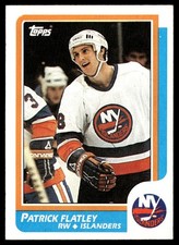 1986-87 Topps Patrick Flatley New York Islanders #162