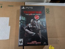 Terrifier The ARTcade Game PS5 Limited Edition Brand New Sealed Damaged Wrap