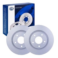 2X Hella Pagid Bremsscheiben Ø290Mm Vorne Passend FüR Mitsubishi Grandis 54483PR