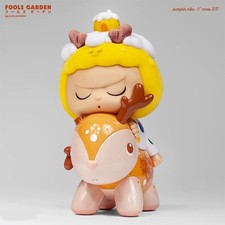 ZCWO Fools Paradise Pumpkin Miku Xmas 25 Yellow White Ver PVC Figure H28CM 11in 