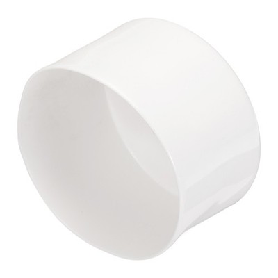 Screw Thread Protectors, 85mm ID Round End Cap Cover White 1pcs