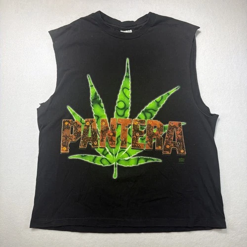 Pantera Far Beyond Driven Tour T Shirt Pot Leaf 1990s vintage concert t-shirt, vintage, size XL, single stitch, B+ condition