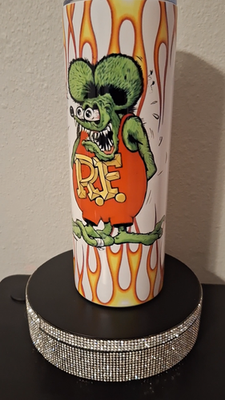 O*5様 RAT FINK フリーカップ 20oz Retro Rat Fink Style Tumbler | Stainless Steel Insulated