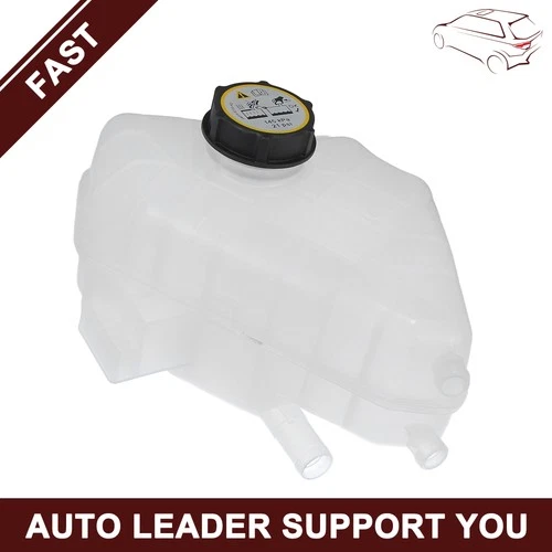 SetRadiator Coolant Expansion Header Tank Bottle with Cap for Ford 1504818 - Picture 1 of 7