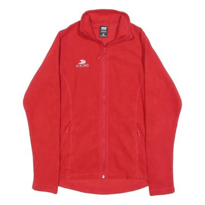 HELLY HANSEN Damen Fleecejacke rot S Polyester Reißverschluss Freizeit Outdoor Wärme