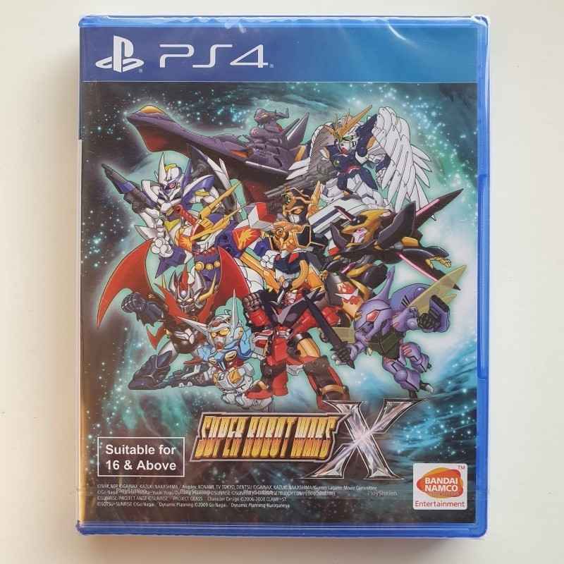 Super Robot Wars X PS4 Asian With English Subtitle Vers. Brand New/Neuf Bandai N