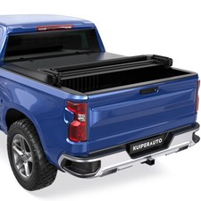 Quad Soft 6.5ft Truck Bed Tonneau Cover Compatible For 88-07 Chevy Chevrolet ...