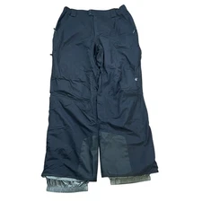 Eastern Mountain Sports EMS Mens Pants Black L System 3 Snow Ski Pant Nylon