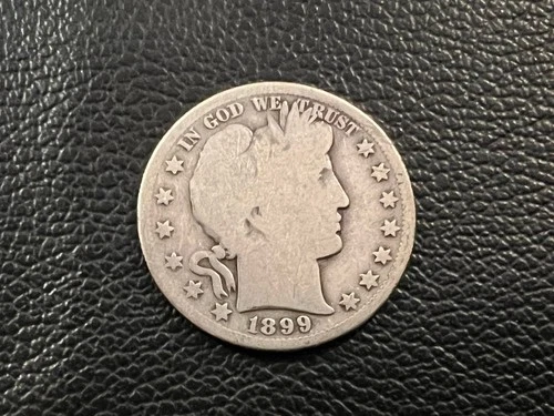 1899-S Barber Half Dollar 90% Silver