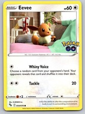 Eevee Common Pokemon GO 054/078 NM