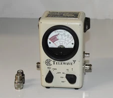 TELEWAVE 44A 20-1000MHZ RF POWER METER!