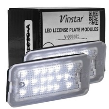 VINSTAR LED Kennzeichenbeleuchtung für FIAT 500 500C ab 2007