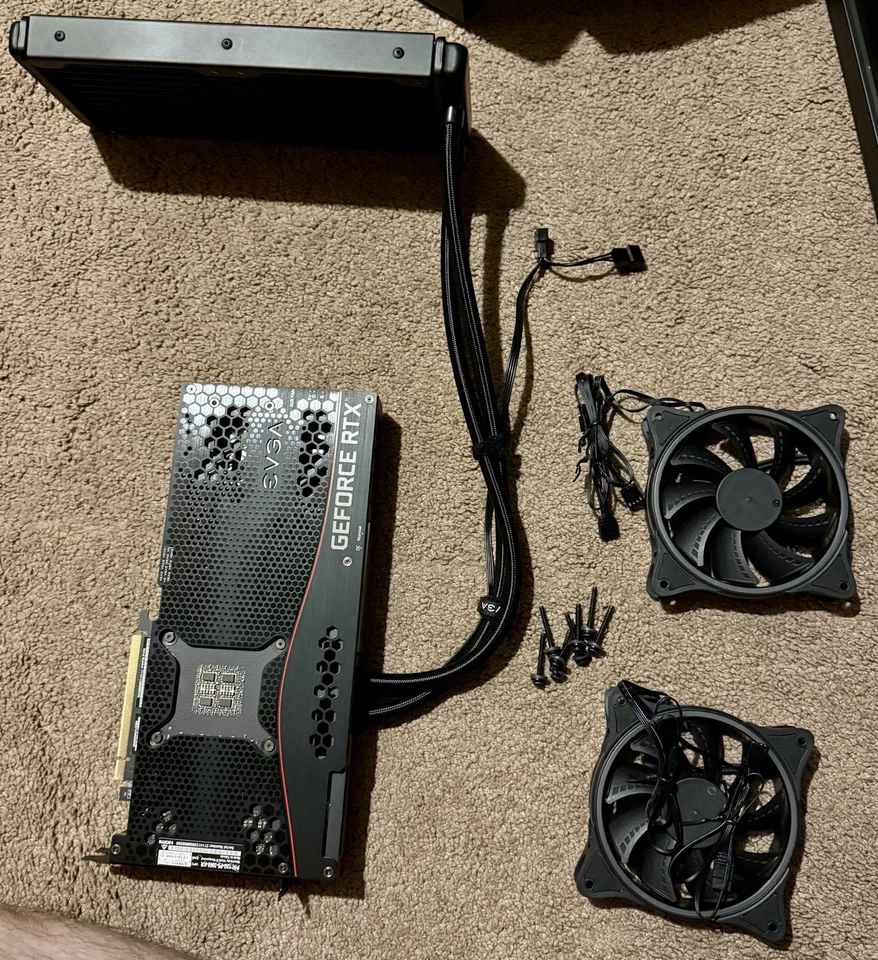 EVGA NVIDIA GeForce RTX 3080 Ti FTW3 HYBRID - Image 3 of 4