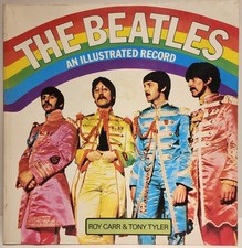 Vntge THE BEATLES AN ILLUSTRATED RECORD Large Book by Roy Carr & Tony Tyler Rev