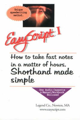 Easyscript 1 -- Beginner 2 (40 Wpm) - 9781893726017