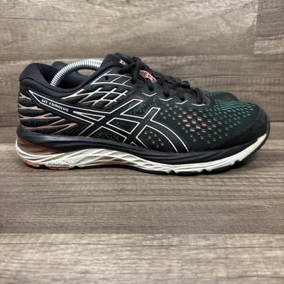 Asics Gel-Cumulus 21 Black Womens US Size 7.5 EUR 39 1012A468 Running Shoes