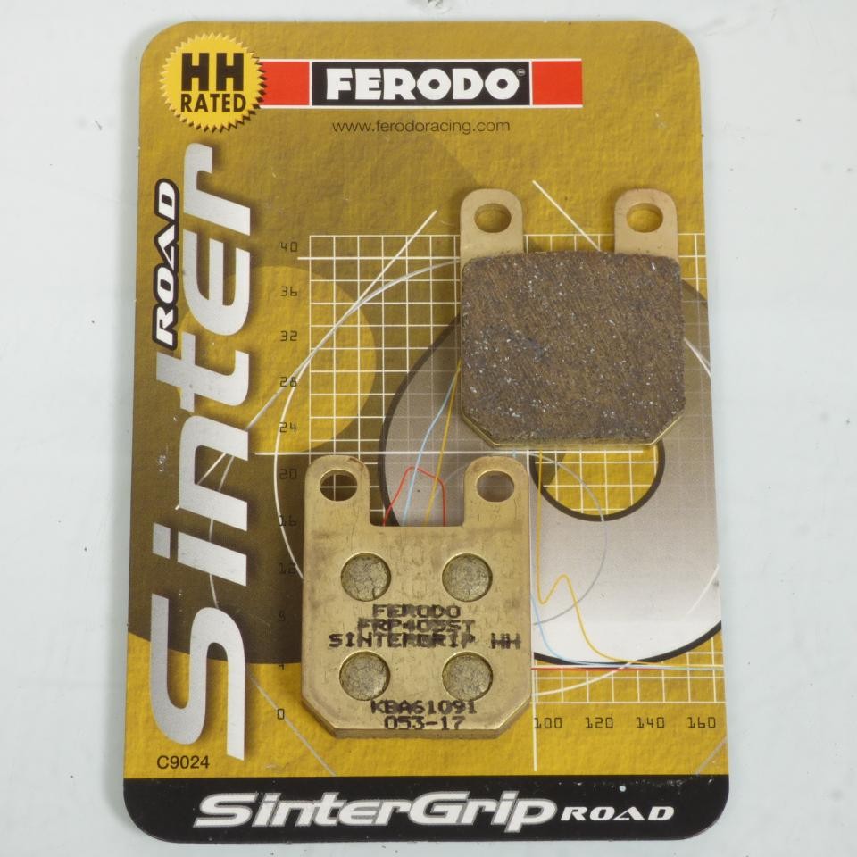 Plaquette de frein Ferodo scooter Peugeot Elyseo 50 VGA G1AAK 1998 1999 2000 2001
