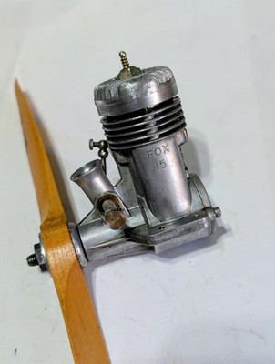 FOX 15X CONTROL LINE OR R/C ENGINE, GOOD COMPRESSION AND CONDITION.
