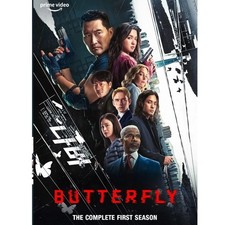 Custom DVD Butterfly Season 1 (2025) Action Thriller Series Free Shipping