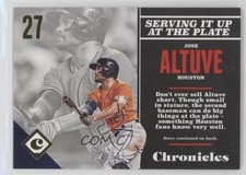 2017 Panini Chronicles Gold 824/999 Jose Altuve #15 1u6