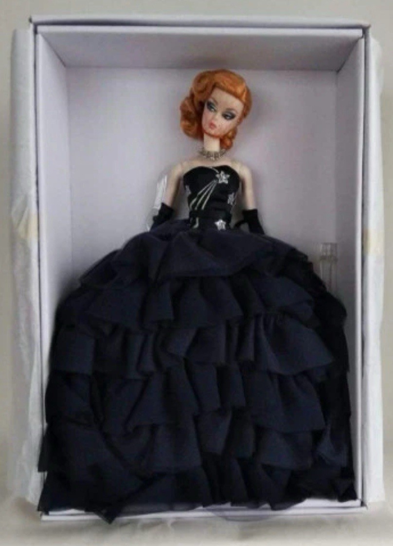 Mattel FRN96 Barbie Midnight Glamour Silkstone Doll for sale 