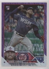 2023 Topps Update Purple Foil 502/799 Hobie Harris #US294 uk2