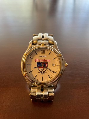 Vintage 1995 SEIKO ''Sports' 50 5 Bar with Mendham Golf & Tennis Club Logo